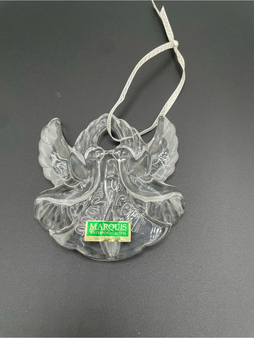 Marquis Waterford Crystal Millennium Doves of Peace limited edition ornament